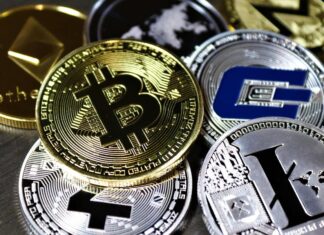Various Cryptocurrency on Table