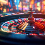 5 Cool Slots with Spooky Themes Roulette wheel glimmers amidst bustling casino floor