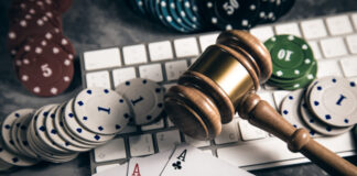 New York’s Betting Scene: How State Laws Are Shaping the Possibility of Legal Online Casinos Poker game and judge on keyboard