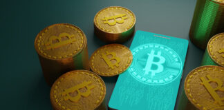 The Hidden Secrets of Cryptocurrency Bonuses Bitcoin cryptocurrency with pile of coins and smartphone