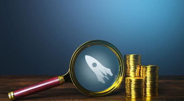 Running Out of Road: Why Tech Firms Need to Fast-Track their Pathway to Profitability Coins stack with magnifying glass for start up