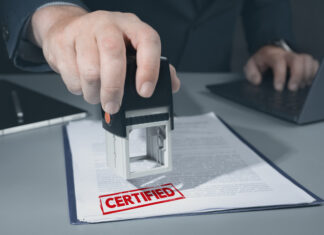 Landlord Electrical Safety Certificate: Ensuring Compliance and Safety in Rental Properties Certified stamp on document
