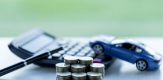 Smart Strategies for Securing the Perfect Car Loan and Maximizing Your Budget coins stack, car and calculator