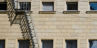 Enhance Safety with Premium Wall Mounted Permanent Fire Escape Ladders Metal fire safety ladder