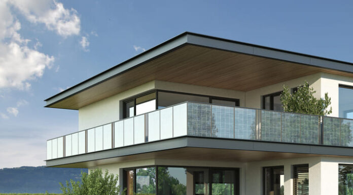 The Role of Balconies in Sustainable Building Design Modern Building with balcony power plant