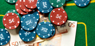 Is The European Gambling Market Still On Track For Further Growth Poker chips and bills at a poker table