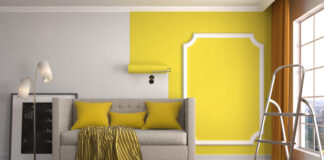 Top 5 Living Room Paint Ideas Repair and painting of walls in living room