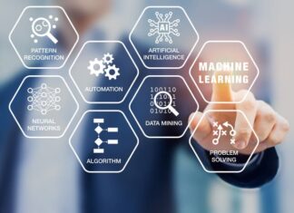Data mining words and computer icons