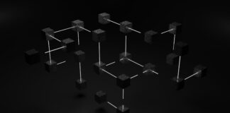 The Future of Blockchain: Innovations Beyond Digital Coins 3D cubes connected by wired