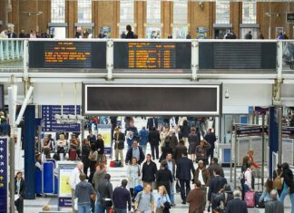 Will Your Culture Strengthen or Weaken Your Brand? People walking through a train station