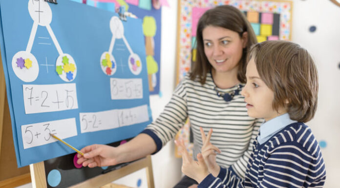 Making Math Easy: How Tutoring Simplifies Complex Concepts Kid Solving Math Exercises