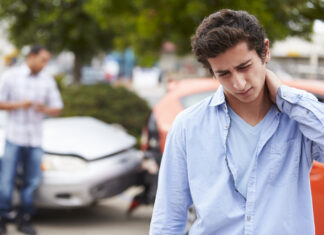 How to Help Teens Avoid Car Accidents Teenage Driver Suffering Whiplash Injury Traffic Accident