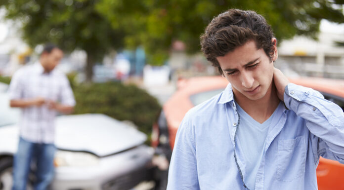 How to Help Teens Avoid Car Accidents Teenage Driver Suffering Whiplash Injury Traffic Accident