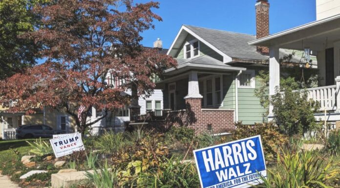 Canadian Dimension: What the US Presidential Candidates Are Saying and Aren’t – Key Trends and Issues for the Election Banner of Trump and Harris