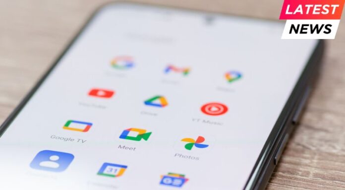 Screen of smartphone