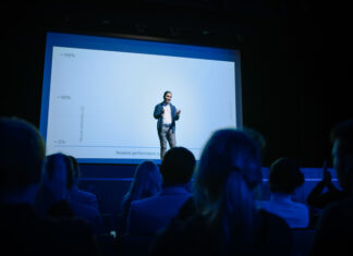 Sharpen Your Business Skills with These 3 Unmissable TED Talks Speaker Presents New Product, Talks about Performance, Neural Networks, Artificial Intelligence