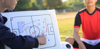 Can Big Data Help Football Teams Predict Opponent Tactics? Coach training a tactic for football player