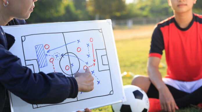 Can Big Data Help Football Teams Predict Opponent Tactics? Coach training a tactic for football player