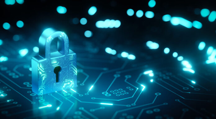 Choosing the Best Penetration Testing Service for Business: Simple Tips Testing - 3d render padlock security network on circuit board