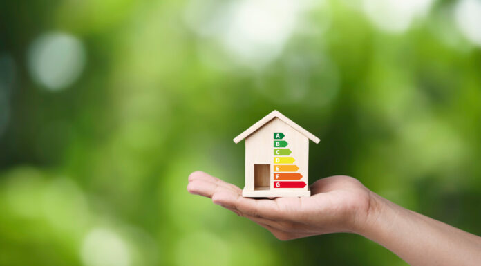 Digital Twins: Revolutionising Energy Performance in Real Estate House energy efficiency, energy efficient rating class concept, eco home renovation save cost.