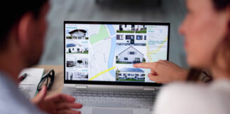 Does Buying Real Estate Online be a Good Idea? Family Searching Real Estate Online On Laptop