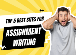 Image showing the top 5 best sites that matter most in assignment writing in 2025