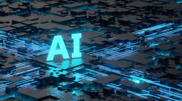 AI letters and chips