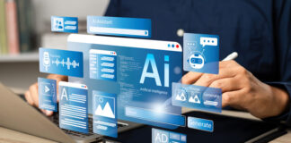 The 5 Best AI Ads Generator Tools in 2025 Businessman use artificial intelligence AI technology for enhanced work efficiency data analysis and efficient tools