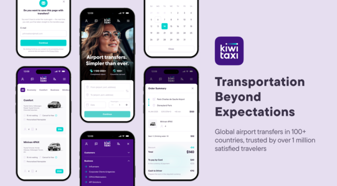 Kiwitaxi Unveils New Brand Identity to Enhance Global Travel Comfort and Exploration KiwiTaxi