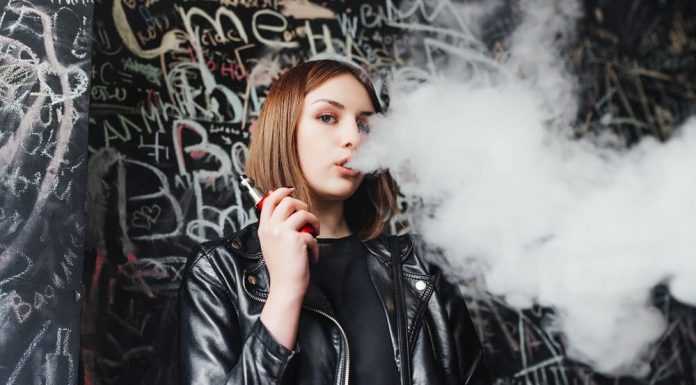 Exploring the Variety of E-Liquids Available in Irish Vape Shops Woman using e-liquid vape