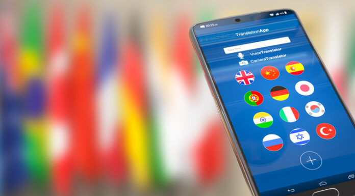 Foreign languages translation or learning languages online