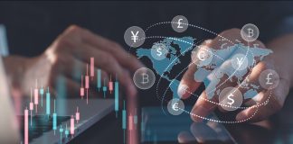 Forex 2025: How to Navigate the Future of Currency Trading and Maximize Your Profits Forex Trader using mobile phone with trading graph, currency exchange and global currencies on virtual screen