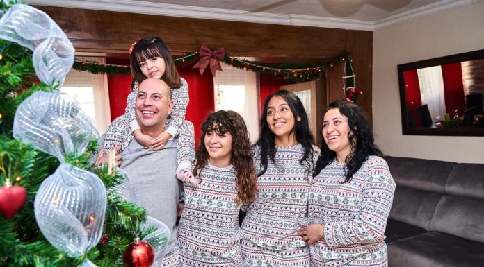 Deck the Halls with Matching Christmas Pyjamas Matching Christmas Pyjamas