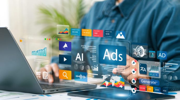 The Future of AI in Advertising: Scaling Authenticity and Relevance with Creative Data Online Advertising concept of digital marketing, ad, product ads, promotion of products or services through digital tools