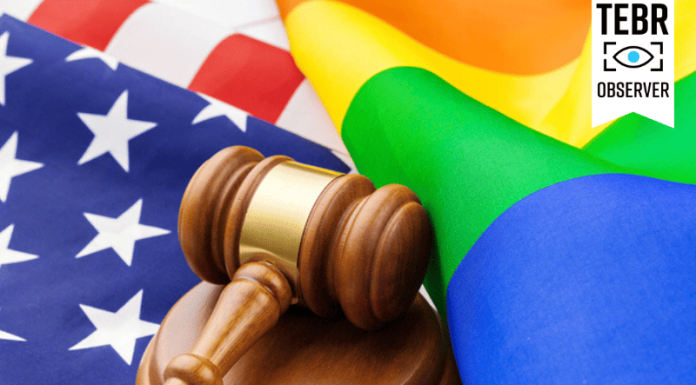 “two sexes” – Trump Executive Order: From Gender Dysphoria Controversy to Gender Stigma Image of a LGBT rainbow flag and American Flag