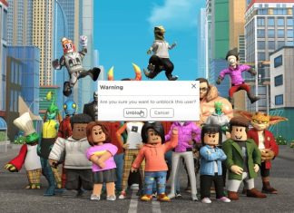 Web Browser Process for Unblocking Users on Roblox