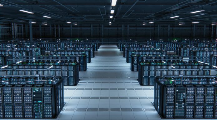 Is Your Business Data Safely Stored? The Importance of Local Data Centres Modern Data Technology Center Server Racks Working in Well-Lighted Room.