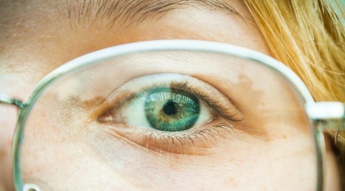 How Eye Care Brands Are Making Ocular Wellness More Convenient Close-up photography of eye with glasses