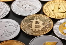 Discover the Best Crypto Online Casinos for Gaming Fans Set of a coin of crypto currency on a dark background