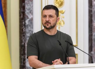 What Would the End of the War Mean for Zelensky’s Domestic Reform and Re-Election Hopes? Ukrainian President Volodymyr Zelenskiy during a joint press conference with European Commission President Ursula Von Der Leyen in Kyiv, Ukraine