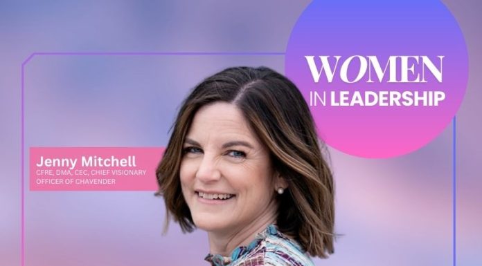 Jenny Mitchell for women in leadership