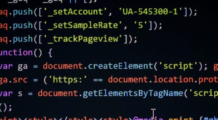minification of computer web page code inside of html file.