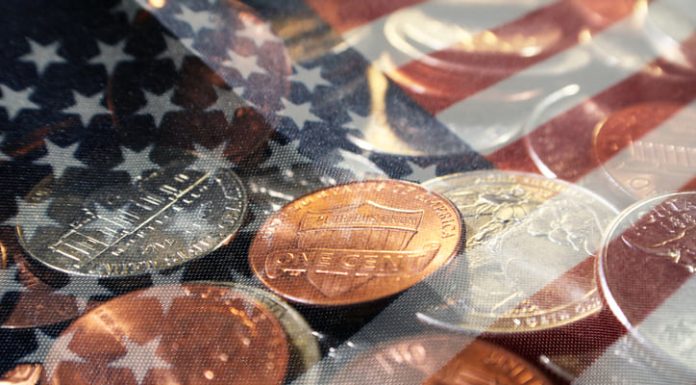 Can Sovereign Wealth Funds be the Answer to US Economic Strength? Dividend Income From Owning Shares In Index Funds on American flag