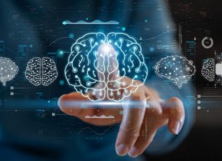 Time is The Only True Benefit of AI: Here is Why uman touching on screen AI brain, machine learning technology development