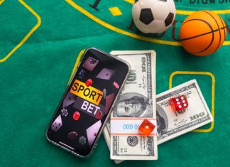 Sports betting app with dollars