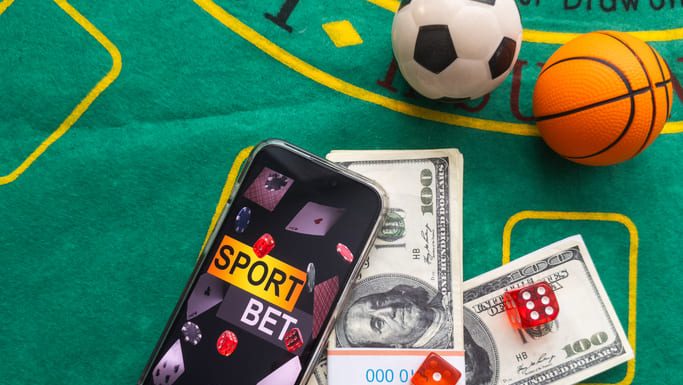 Sports betting app with dollars