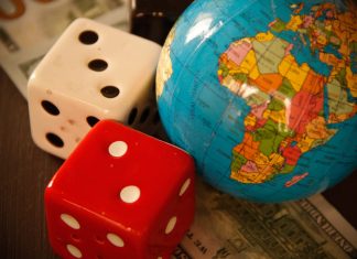 Winning Number Dice On American Money for online casino