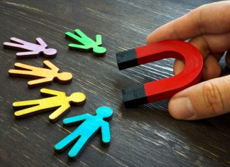 How to Cultivate Customer Loyalty The manager holds a magnet for customers