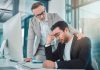 Employee Climate Anxiety is on The Rise – How Leaders Can Address It and Take Positive Action Business leader comforting employee with climate anxiety
