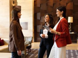 PR meeting guests in the hotel for more hotel booking